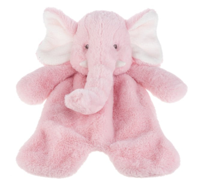 PELUCHE - JELLYBEAN ÉLÉPHANT ROSE FLAT-A-PAT 18"