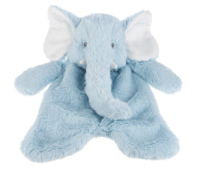 PELUCHE - JELLYBEAN ÉLÉPHANT BLEU FLAT-A-PAT 18"
