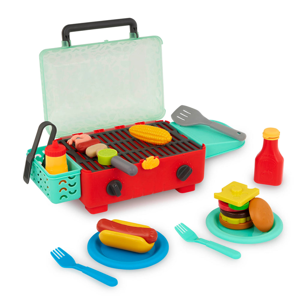 BATTAT - ENSEMBLE BBQ "COOK 'N' GO" PORTATIF