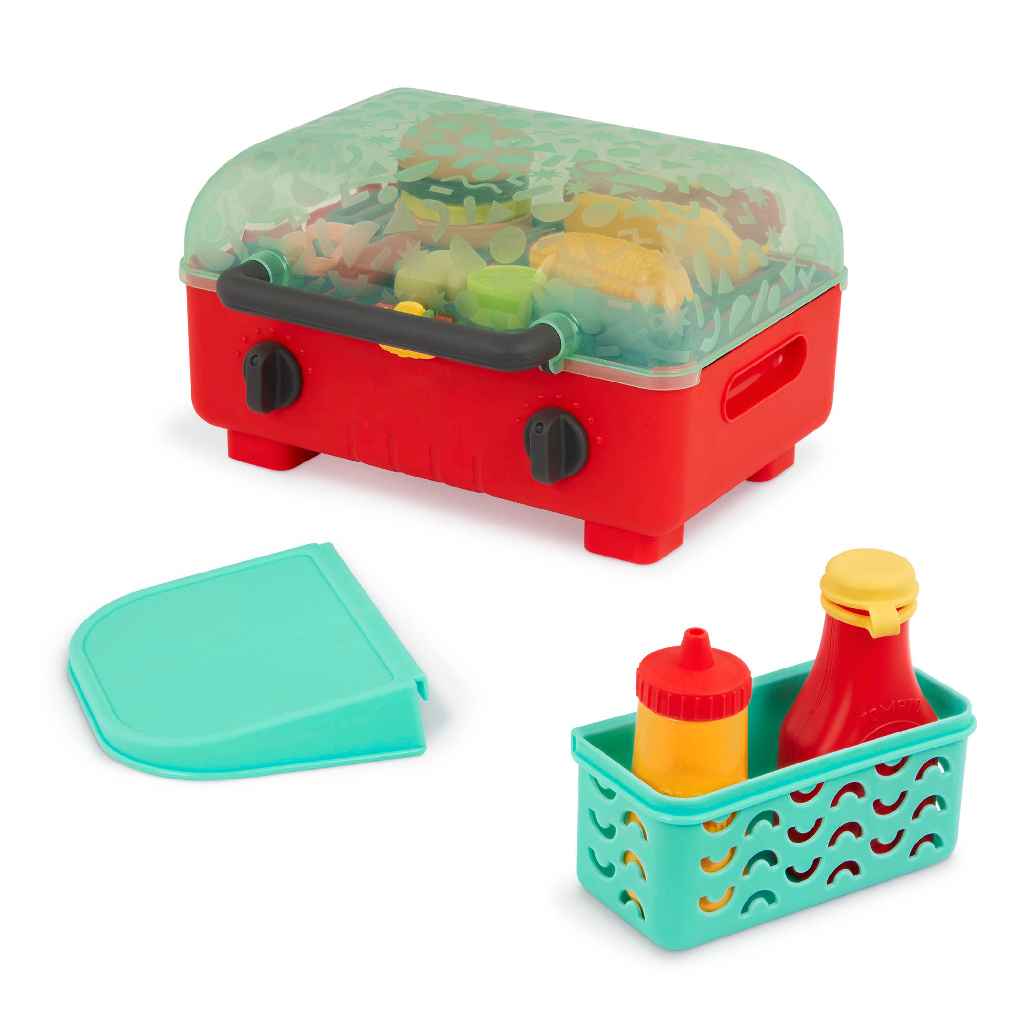 BATTAT - ENSEMBLE BBQ "COOK 'N' GO" PORTATIF