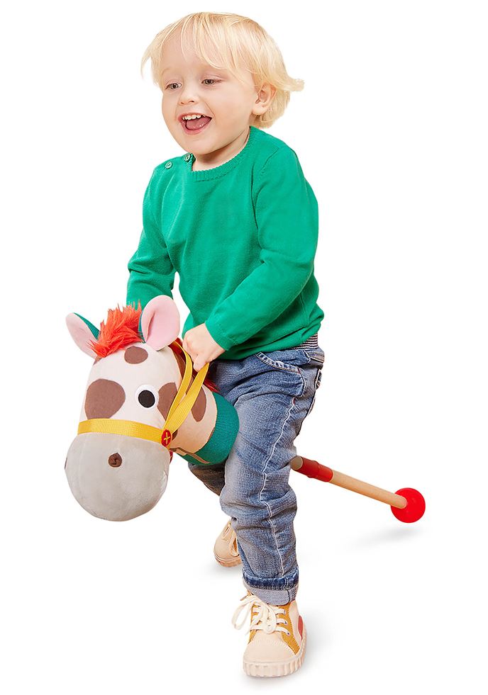 BATTAT - CHEVAL SUR BÂTON "PONY PAL"
