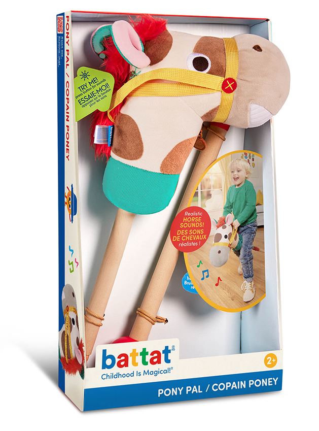 BATTAT - CHEVAL SUR BÂTON "PONY PAL"