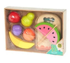 BATTAT WOODY - ENSEMBLE DE FRUITS À COUPER EN BOIS "CHOP 'N' PLAY"