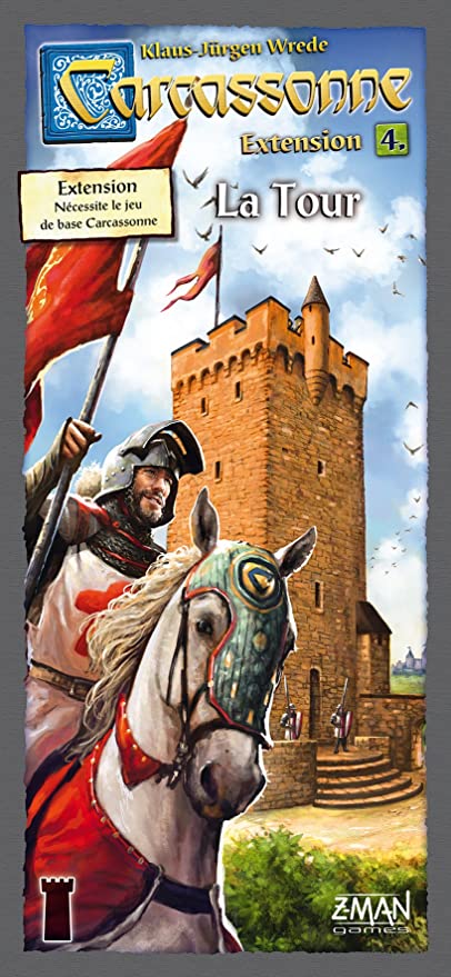 JEU CARCASSONNE - EXTENSION 4 : LA TOUR / TOURS & VOLEURS