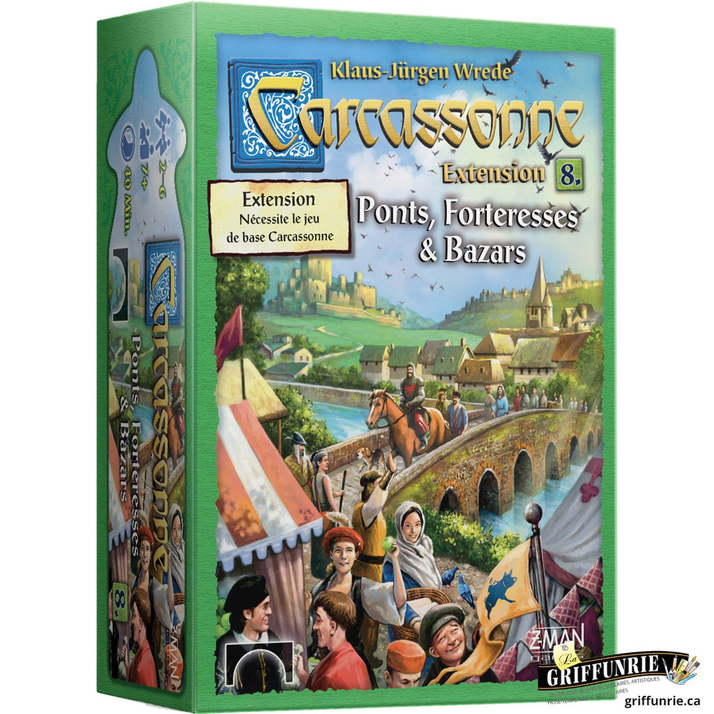 CARCASSONNE - EXPANSION 8: BRIDGES, FORTS & BAZAARS / BRIDGES & CASTLES
