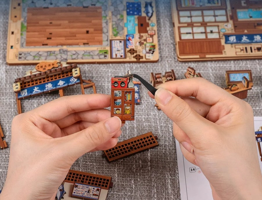 MAISON DE BRICOLAGE DIY - SÉRIE DE MINI MAGASINS CUTEBEE - CUISINE AU MENTAIKO DE FUKUOKA