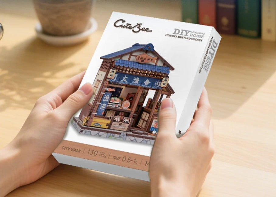 MAISON DE BRICOLAGE DIY - SÉRIE DE MINI MAGASINS CUTEBEE - CUISINE AU MENTAIKO DE FUKUOKA