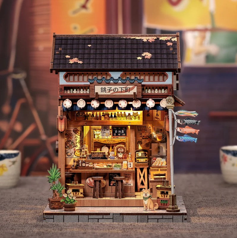 DIY MINIATURE HOUSE KIT - CHOSHI NO SHITAMACHI (AUTHENTIC JAPANESE STREET)
