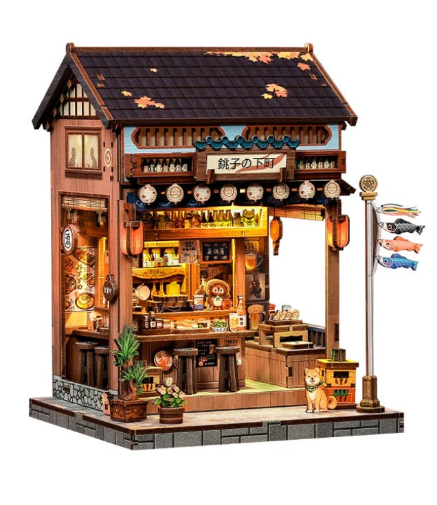 DIY MINIATURE HOUSE KIT - CHOSHI NO SHITAMACHI (AUTHENTIC JAPANESE STREET)