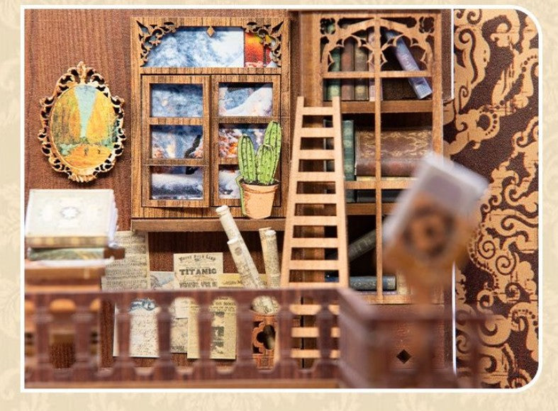 BOOK NOOK DIY - ETERNAL BOOKSHELF (BOOK CORNER SHELF INSERT)