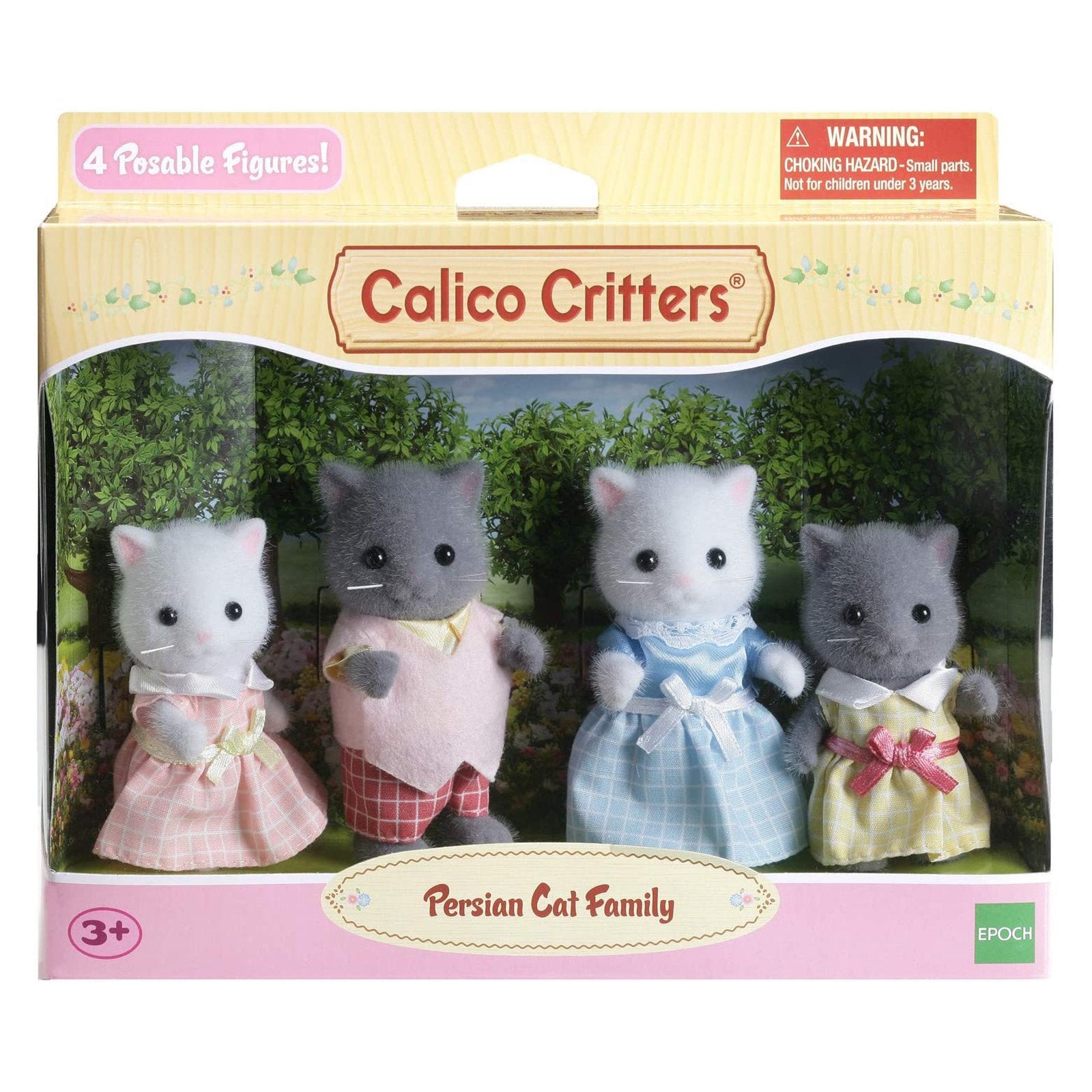 CALICO CRITTERS - FAMILE DE CHATS PERSANS