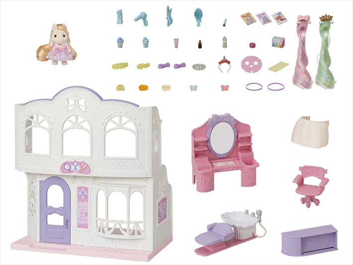 CALICO CRITTERS - SALON DE COIFFURE DE PONEY FILLE (PONY' S STYLISH HAIR SALON)