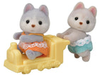 CALICO CRITTERS - JUMEAUX HUSKY