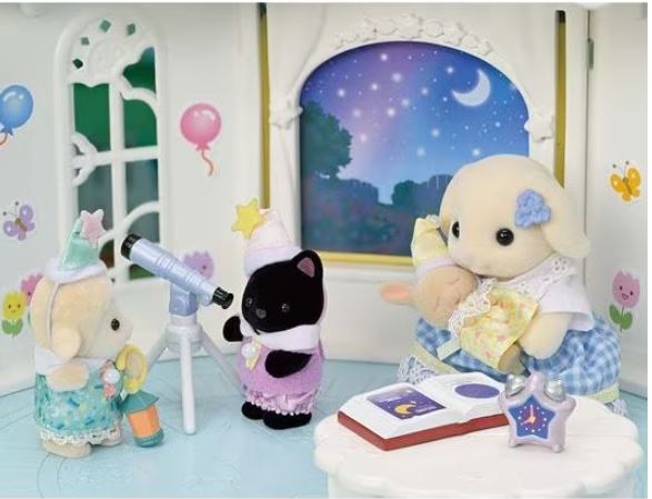 CALICO CRITTERS - AMIS DE LA GARDERIE - TRIO DE SOIRÉE PYJAMA