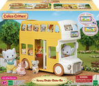 CALICO CRITTERS - ENSEMBLE D'AUTOBUS À DEUX ÉTAGES POUR LA GARDERIE