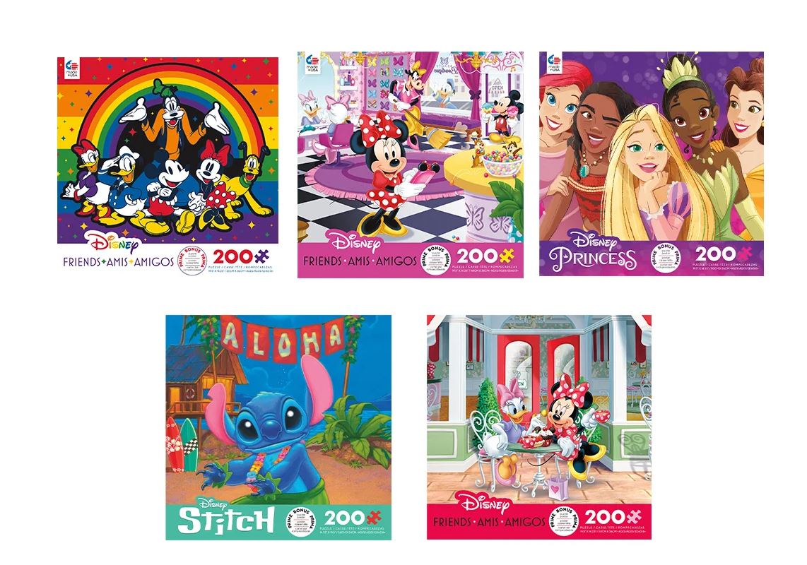 CEACO PUZZLE 200 PIECES - DISNEY FRIENDS ASST