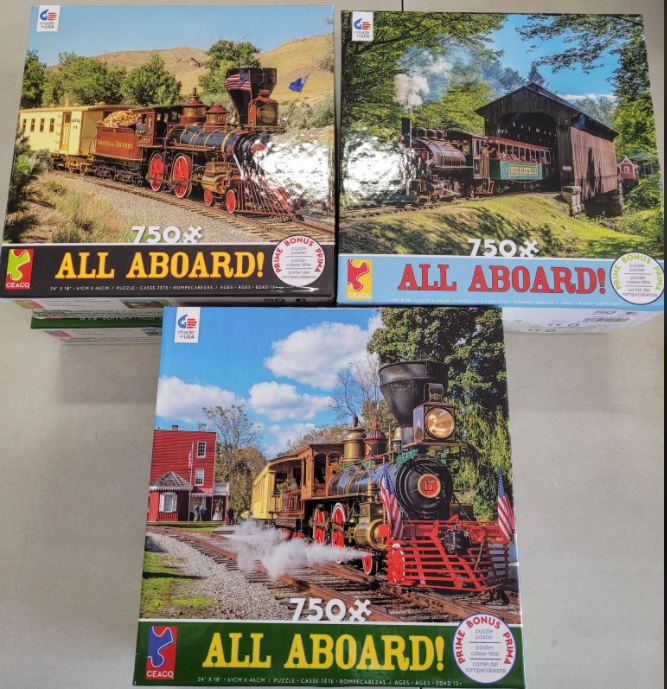 CEACO PUZZLE 750 PIECES - EVERYONE ABOARD ASST