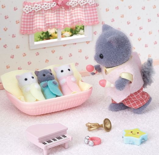 CALICO CRITTERS - PERSIAN CAT TRIPLETS *BEST SELLER*