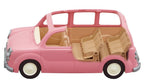 CALICO CRITTERS - VOITURE FAMILIALE ROSE (CONVERTIBLE EN ENSEMBLE DE PIQUE-NIQUE)