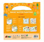 LIVRE À COLORIER AVEC CRAYON À EAU DES 4 SAISONS