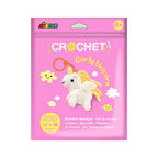 AVENIR - PORTE-CLÉS AU CROCHET - LICORNE FRISÉE