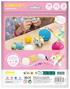 AVENIR - PORTE-CLÉS AU CROCHET - LICORNE FRISÉE