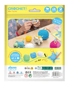 AVENIR - PORTE-CLÉS AU CROCHET - TORTUE MENTHE