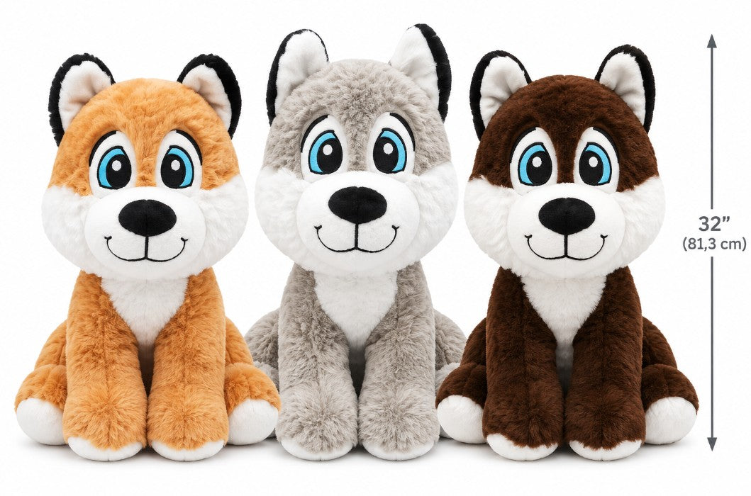 PELUCHE - CHIEN CHOUCHOU 81.3 CM (32")
