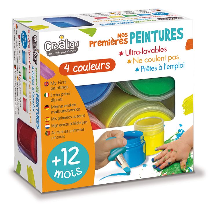 CREALIGN - MES PREMIÈRES PEINTURES