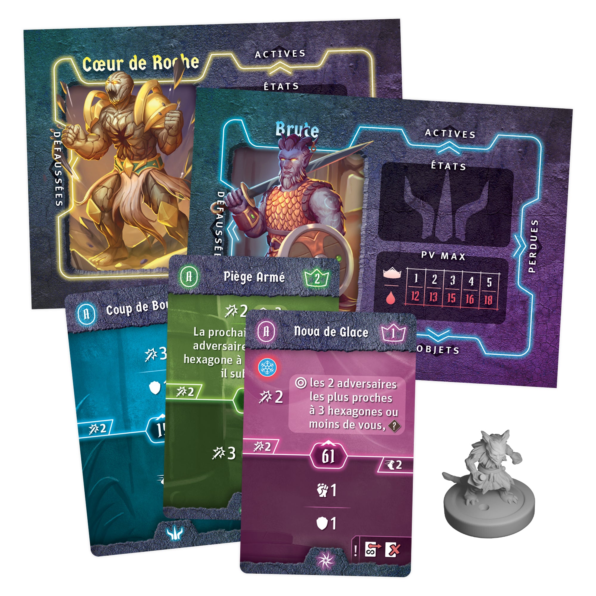 JEU GLOOMHAVEN - BOUTONS & BESTIOLES - Version française