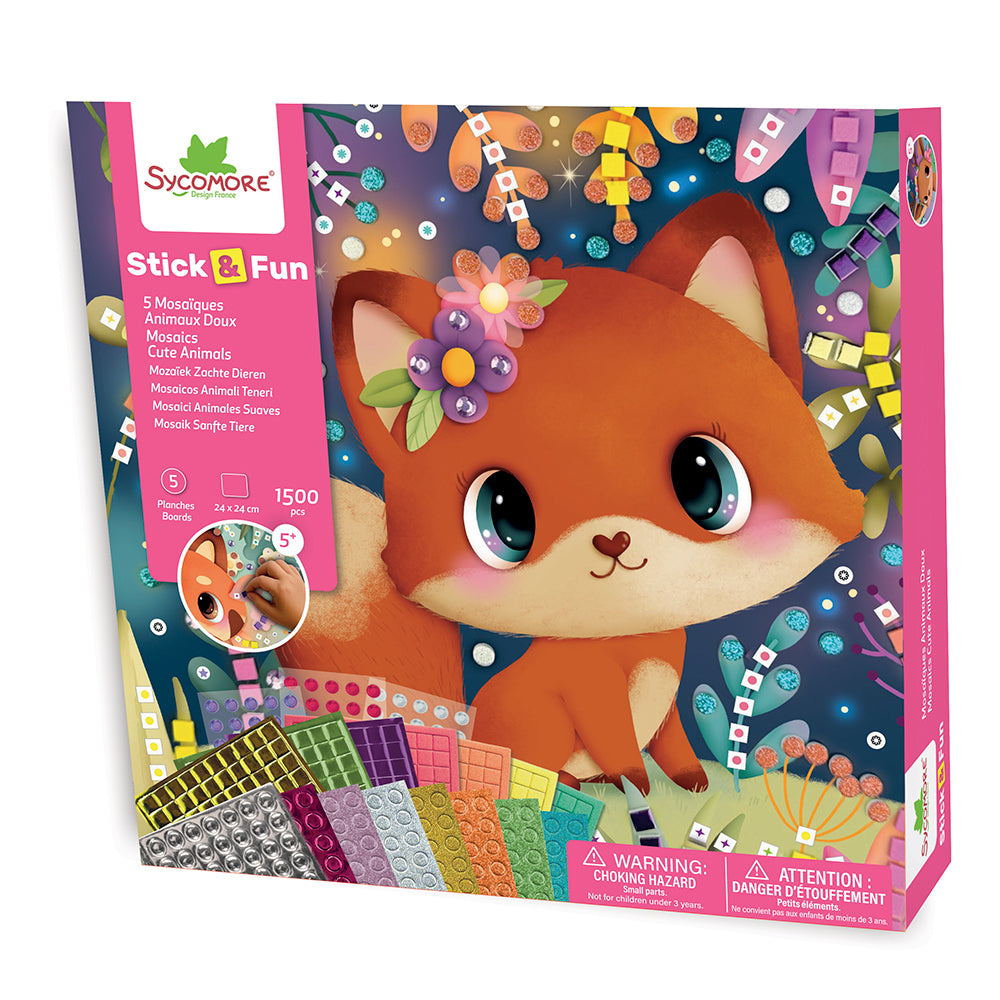 STICK'N FUN - GL 5 MOSAÏQUES - Z'ANIMO