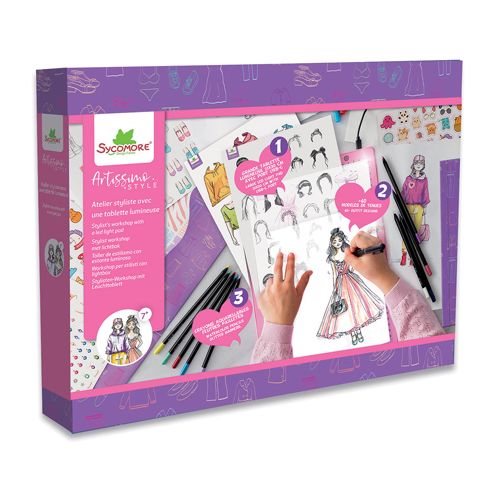 ARTISSIMO - ATELIER STYLISME AVEC TABLETTE LUMINEUSE DEL