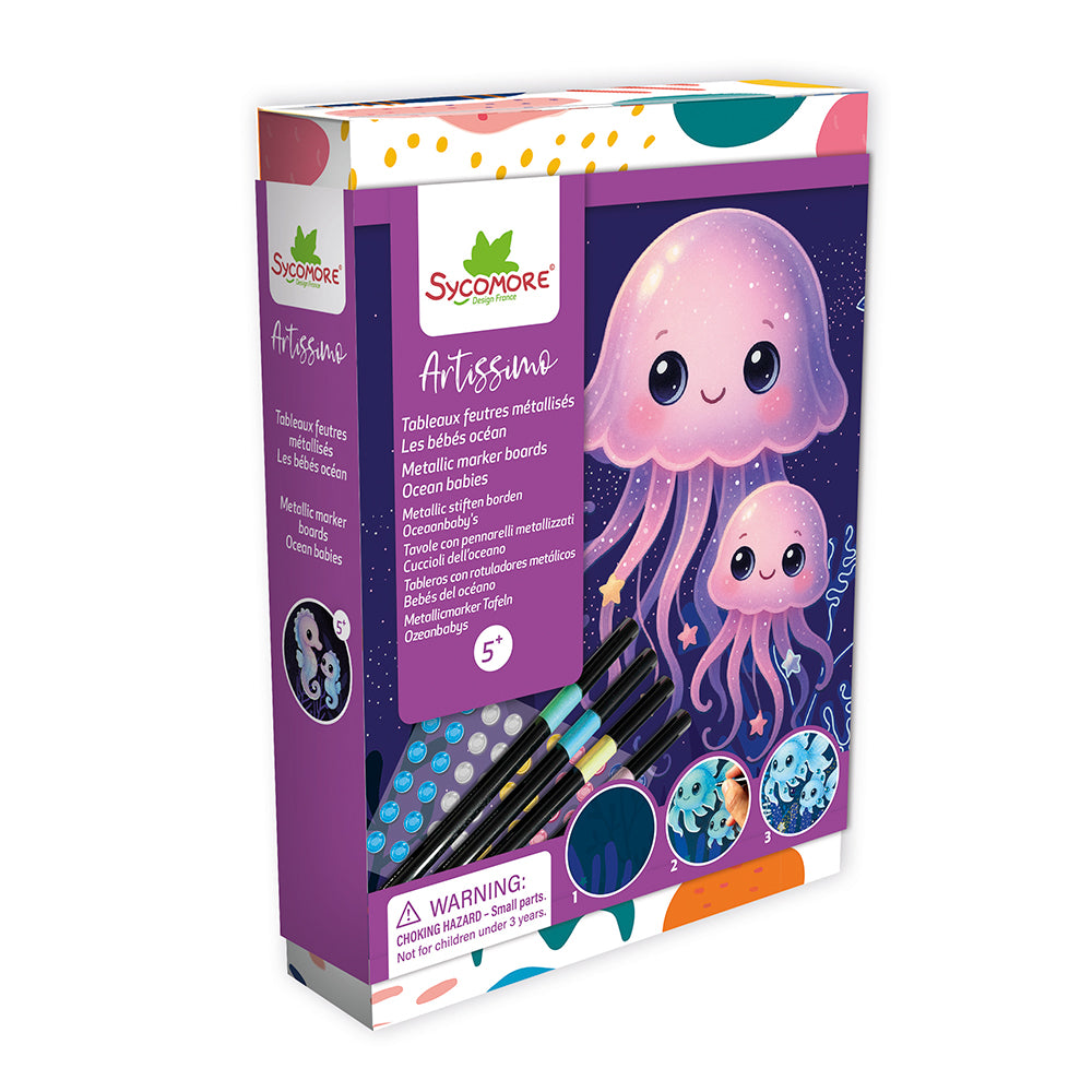 ARTISSIMO - PM FEUTRES MÉTALLISÉS - BÉBÉS OCEAN