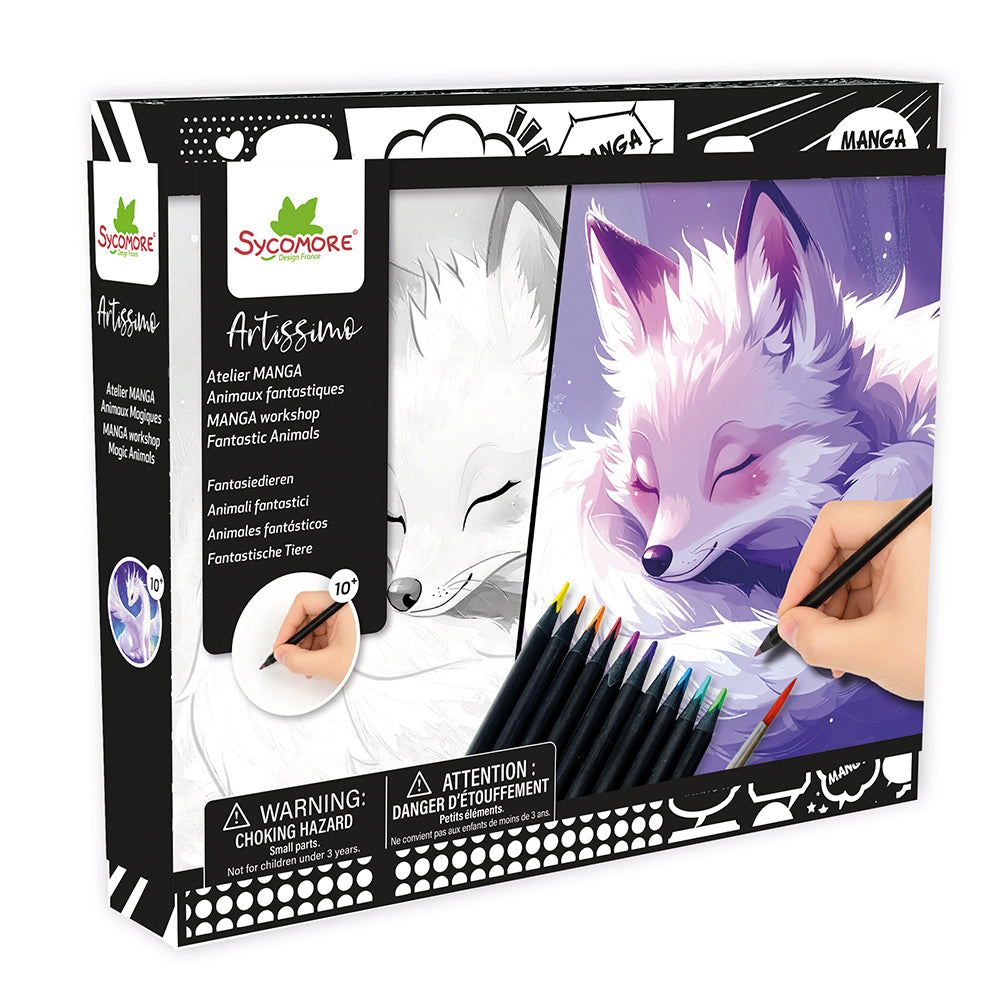 SYCOMORE ARTISSIMO - ATELIER MANGA ANIMAUX FANTASTIQUES