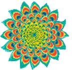 DIAMOND DOTZ - MANDALA PAON - DIAMOND PAINTING - PEINTURE À DIAMOND