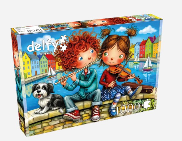 DELFY CASSE-TÊTE 1000 PIÈCES - PETITS MUSICIENS (LITTLE MUSIC MAKERS) #DE-26039