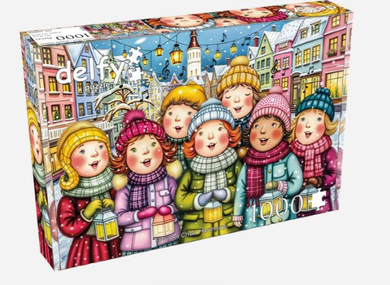 DELFY CASSE-TÊTE 1000 PIÈCES - HARMONIE CHORALE D'HIVER (WINTER CHOIR HARMONY) #DE-26058