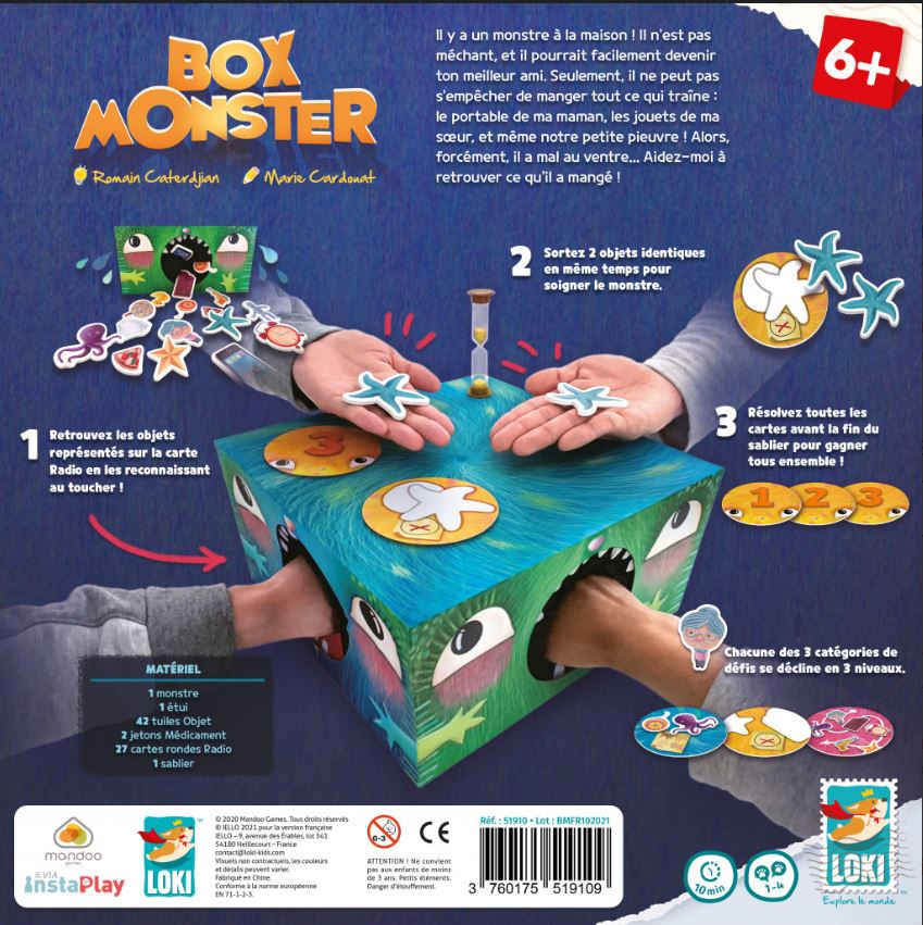 *26 JEU BOX MONSTER (VF)