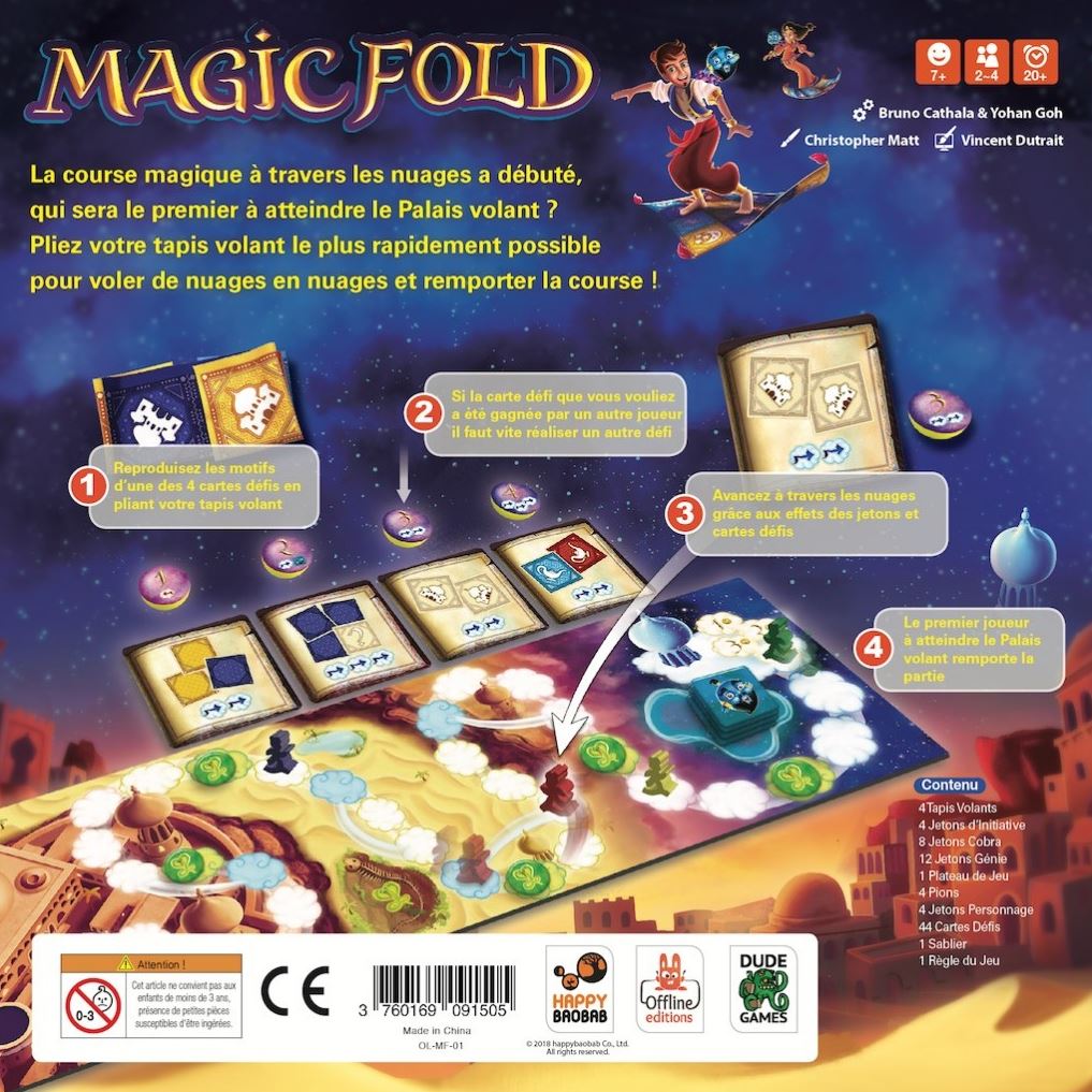 JEU MAGIC FOLD