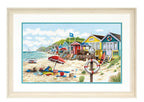 LARGE PAINT BY NUMBERS - AT THE BEACH 20" X 12"
