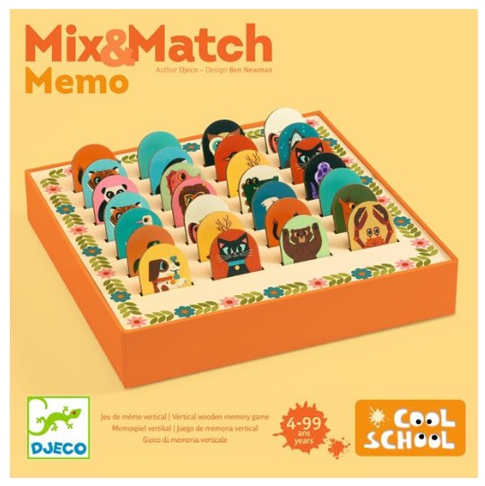 JC25 JEU DJECO -  MEMO MIX&MATCH (2026)