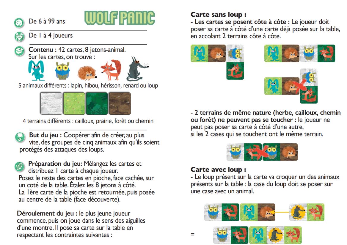 JEU DJECO - WOLFPANIC