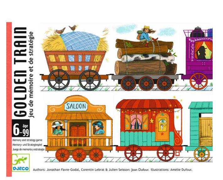 JEU DJECO - GOLDEN TRAIN (JEU DE CARTES)
