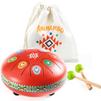 ANIMAMBO - RED TONGUE DRUM - 8 NOTES