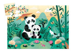 DJECO CASSE-TÊTE 24 PIÈCES - LÉO LE PANDA (SILHOUETTE)