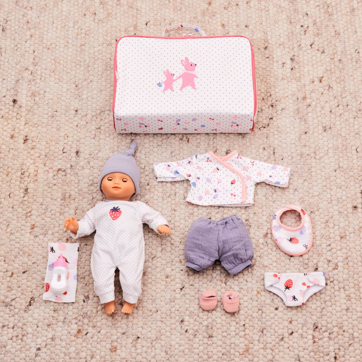 POMEA - BABY VANILLE - LA VALISE DE VANILLE (POUPÉE ET ACCESSOIRES)