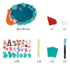 DJECO - DIY - MOSAÎQUES ET STICKERS - BOIS