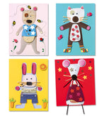 DJECO COLLAGES DES PETITS - PETITS ANIMAUX