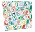 GOMMETTES EN VOLUME ALPHABET (AUTOCOLLANTS)