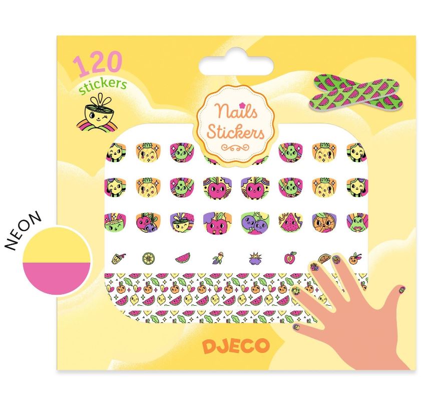 DJECO NAIL STICKERS - PEPS #CO 10#